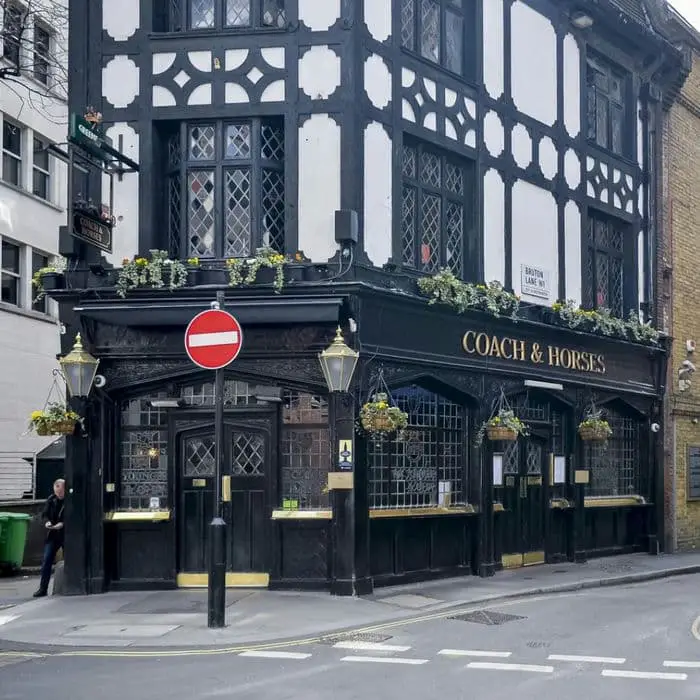 The Coach & Horses 17th Century Pub in London SarahDolce