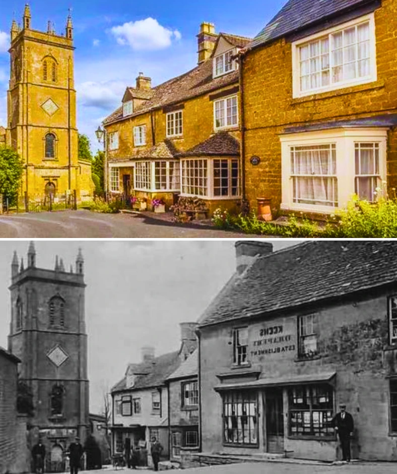 Step Back in Time: Blockley Then and Now